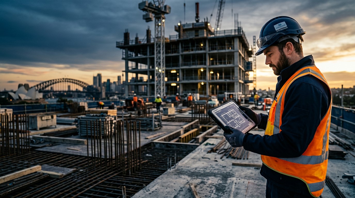 BlueStar evidence capture on-site — QA documentation in action
